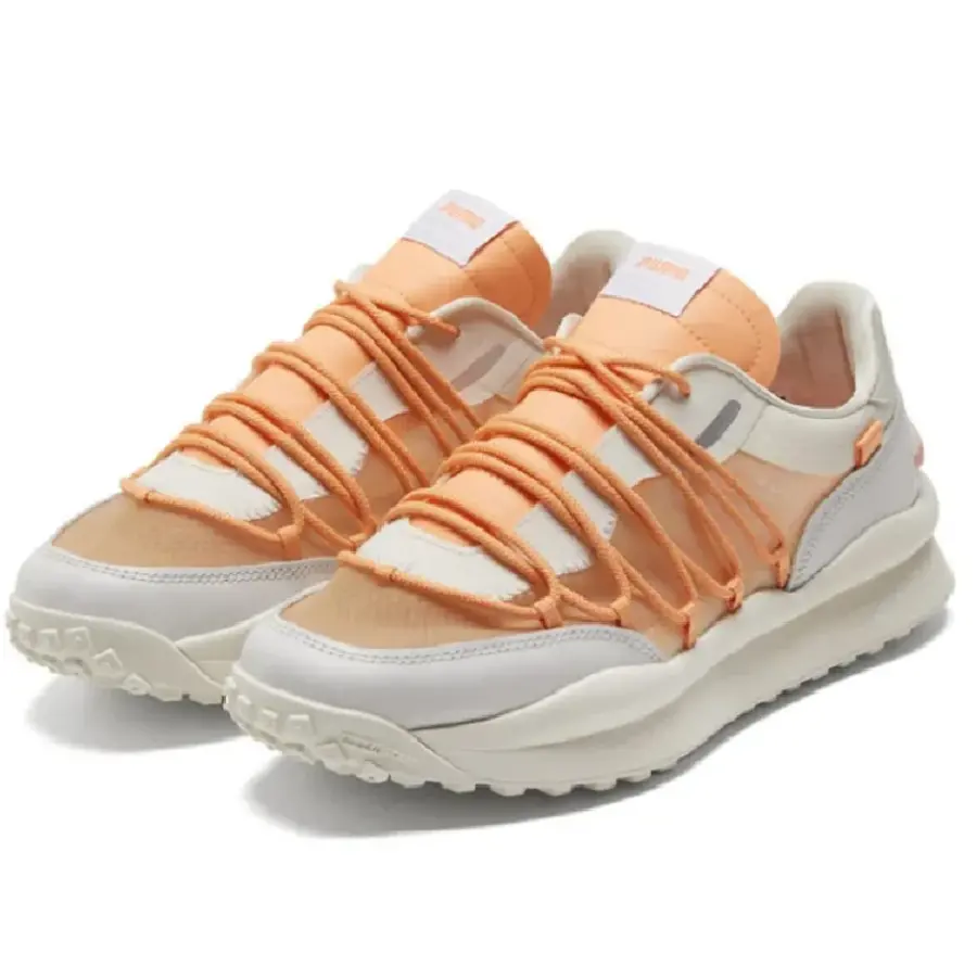 Alternative view of Giày Puma Lace Rider T 'White Orange' 382329-01