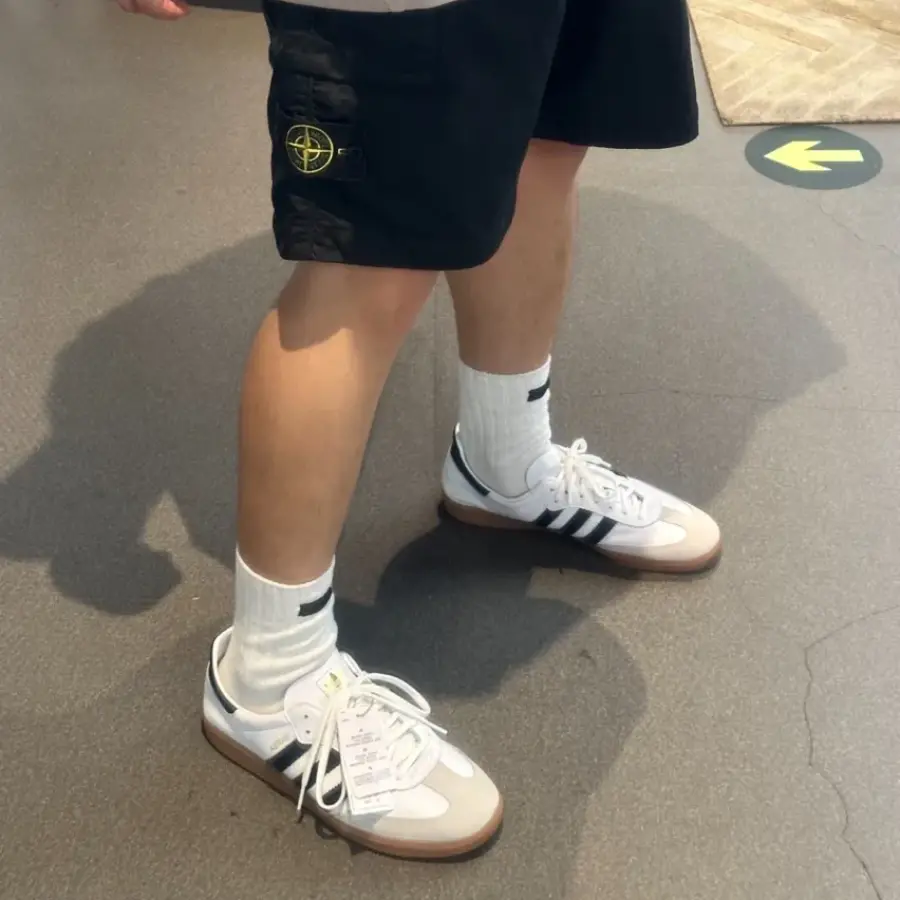 Alternative view of Giày Adidas Samba Decon 'White Black Gum' IF0642