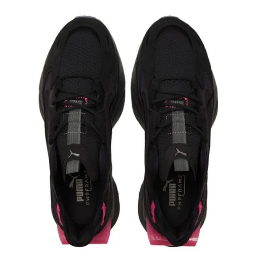Giày Puma PWRFrame OP-1 Cyber 'Black Pink' 381599-02 - Ảnh 4