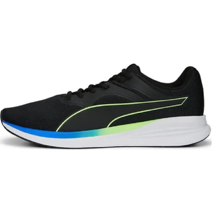 Alternative view of Giày Puma Transport 'Black Fizzy Lime' 377028-17