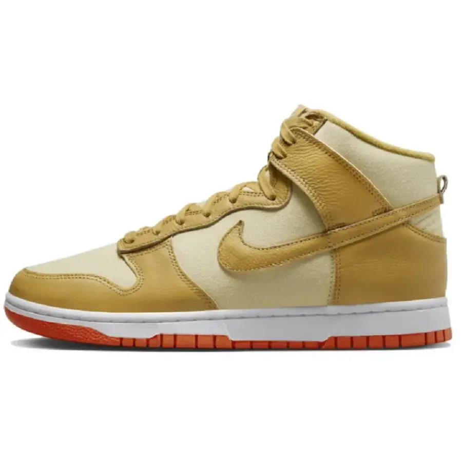 Giày Nike Dunk High 'Gold Canvas' DV7215-700 - Ảnh 3