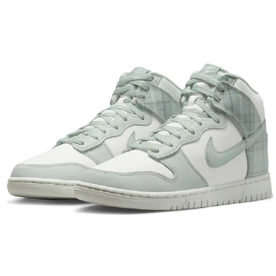 Giày Nike Dunk High SE 'Mint Plaid' DV0826-100 - Ảnh 3