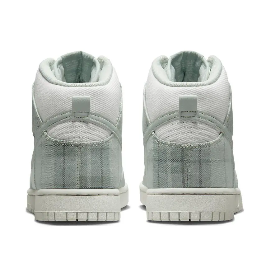 Giày Nike Dunk High SE 'Mint Plaid' DV0826-100 - Ảnh 5