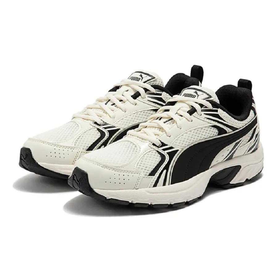 Alternative view of Giày Puma Milenio CN "Whisper White Black" 390002-02