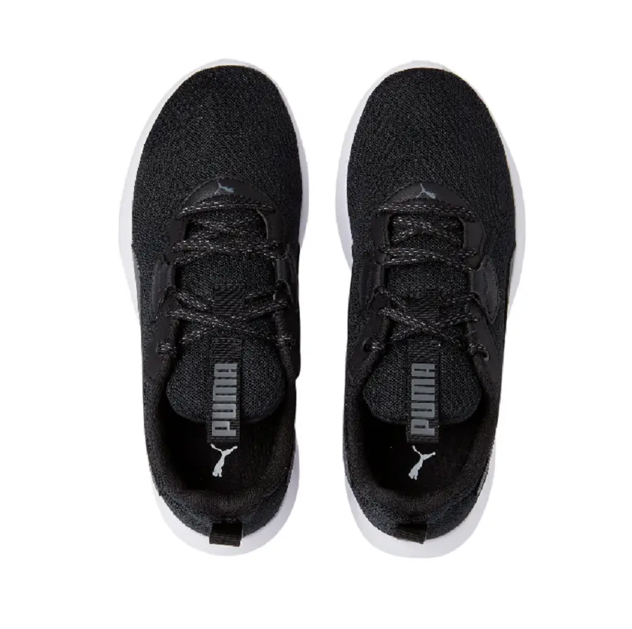 Alternative view of Giày Puma Resolve Smooth 'Black Grey White' 376219-08
