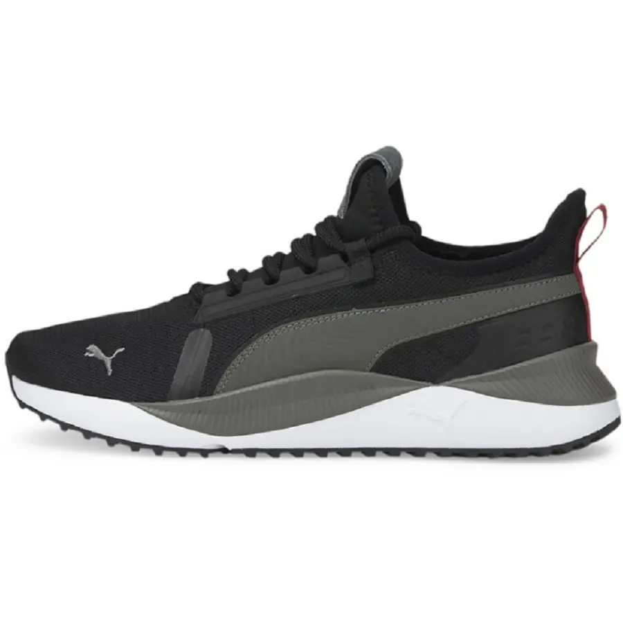 Alternative view of Giày Puma Pacer Future Street Plus 'Black Grey White' 384634-01