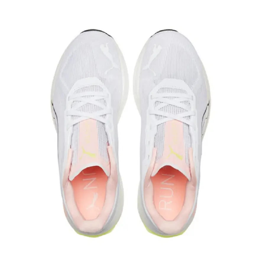Giày Puma Velocity Nitro 'White Elektro Peach' 195697-05 - Ảnh 4
