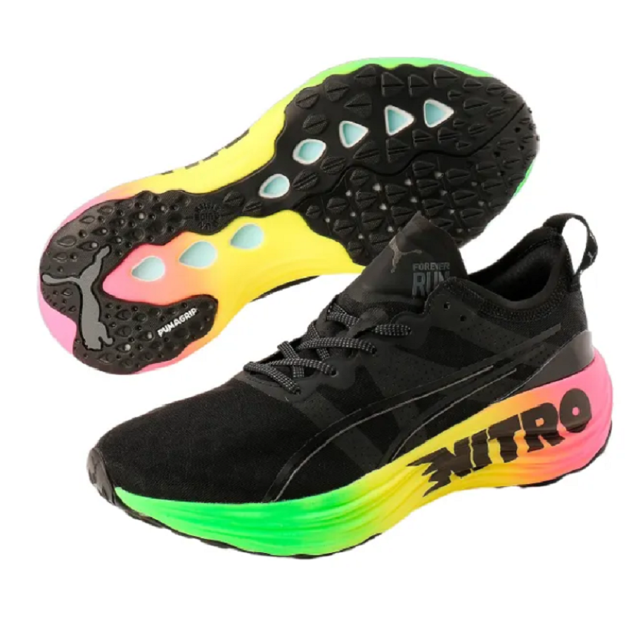 Giày Puma ForeverRun Nitro Futrograde 'Puma Black' 380005-01 - Ảnh 4