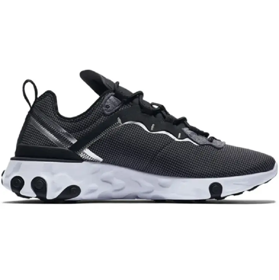 Giày Nike React Element 55 'Black Metallic Silver' CQ4600-071