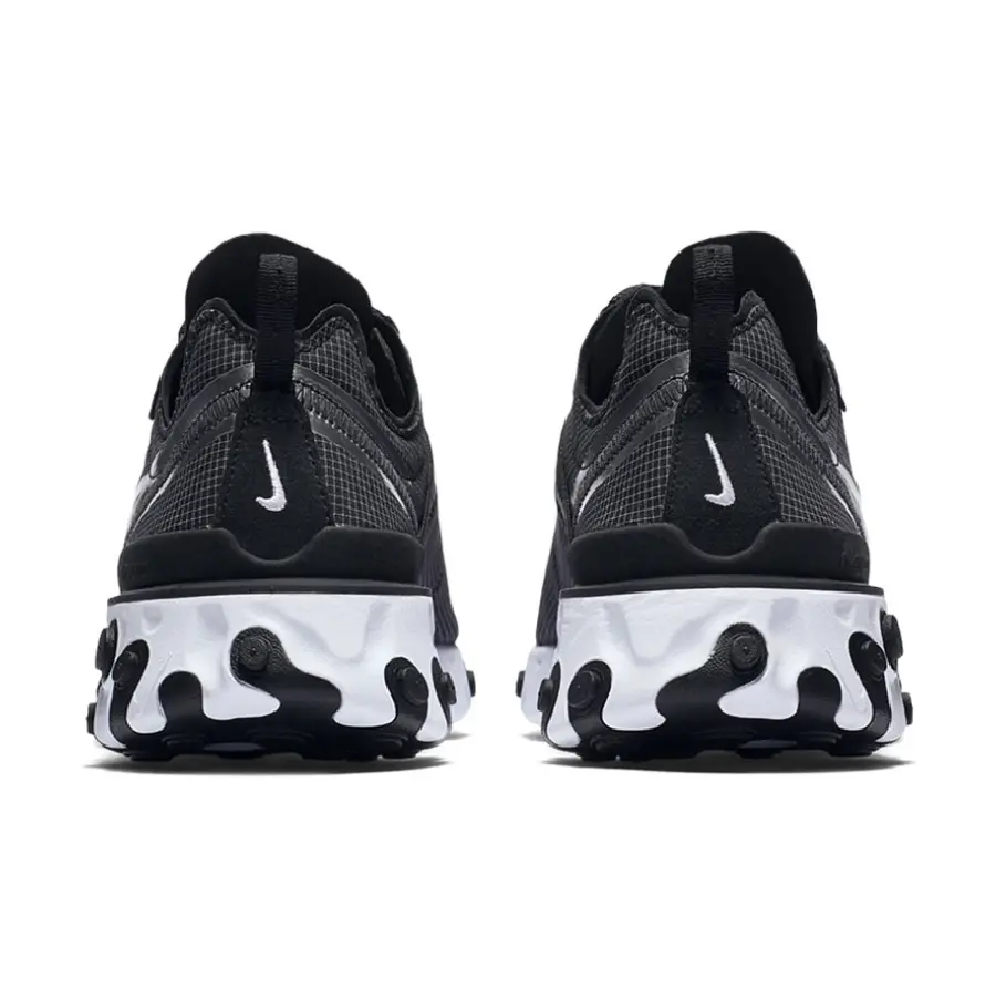 Giày Nike React Element 55 'Black Metallic Silver' CQ4600-071 - Ảnh 3