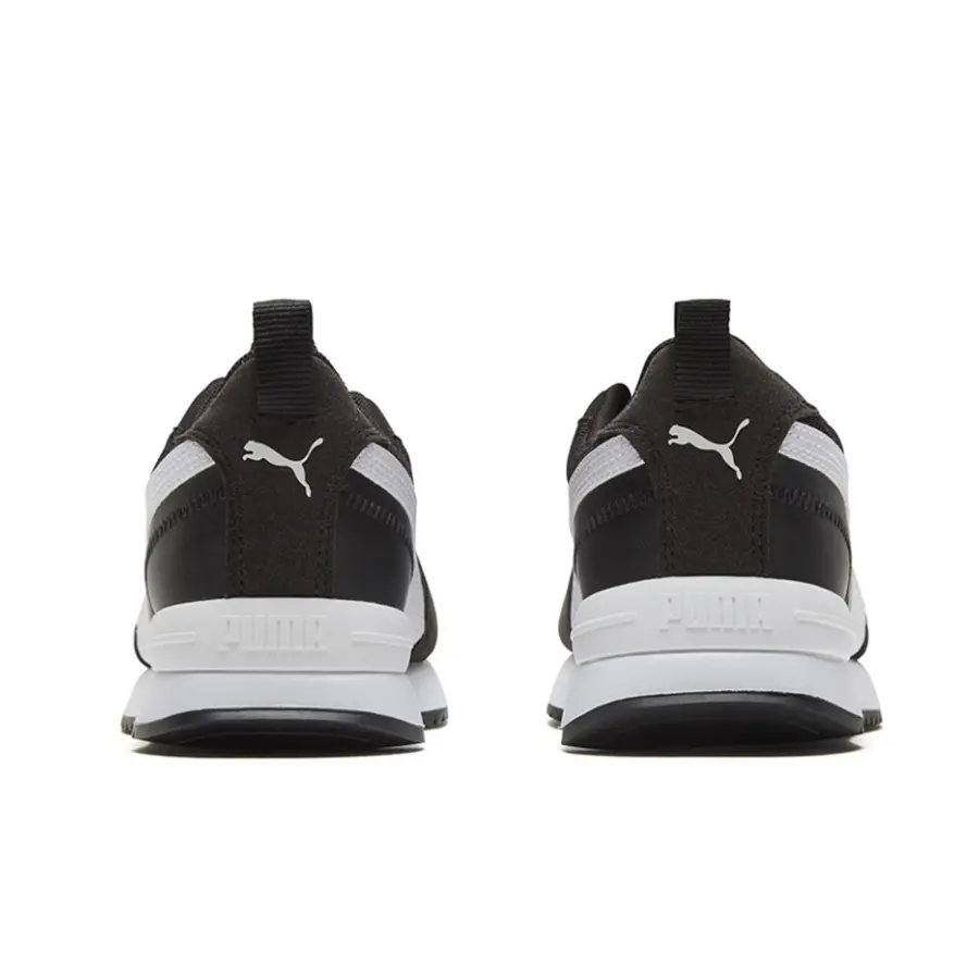 Giày Puma R78 Lace Up Mens 'Black' 373117-01 - Ảnh 4