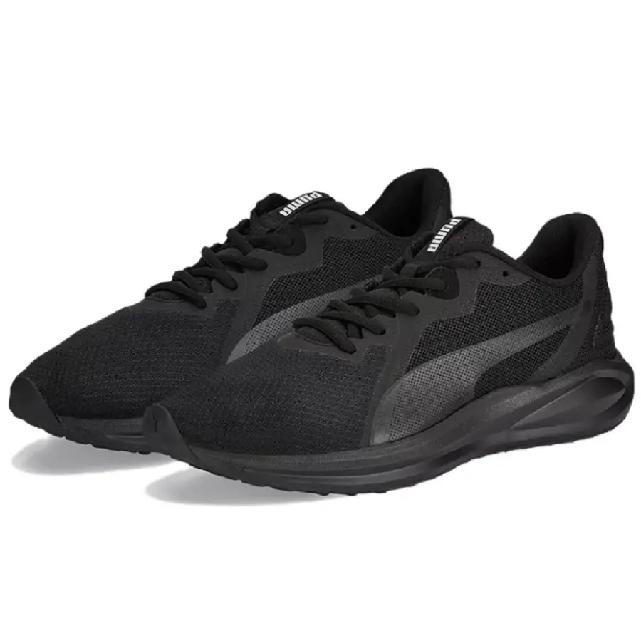 Alternative view of Giày Puma Twitch Runner 'Black' 376289-10