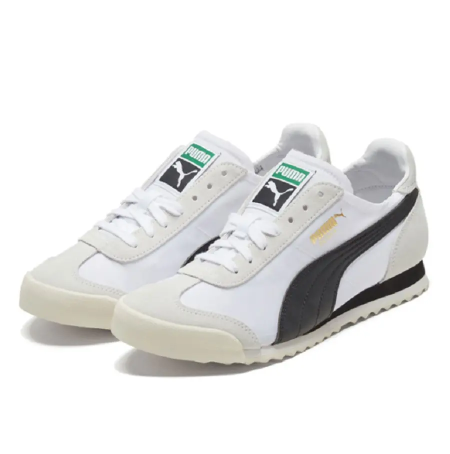 Alternative view of Giày Puma Roma OG Nylon 'White Black' 362408-06