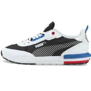 Alternative view of Giày Puma R22 Sport Trainers 'Black White' 383057-03