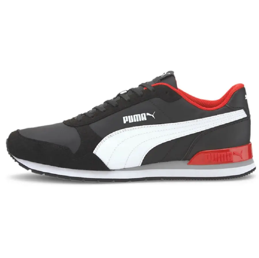 Giày Puma ST Runner V2 'Black/White/Red' 365278-27 - Ảnh 3