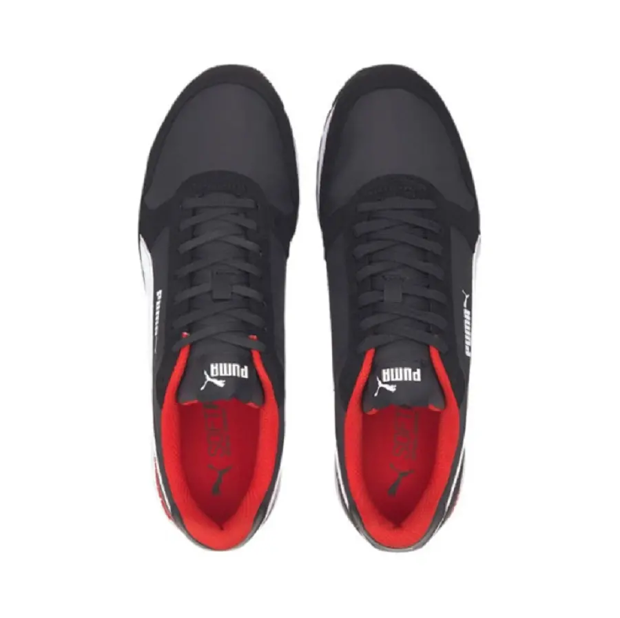 Alternative view of Giày Puma ST Runner V2 'Black/White/Red' 365278-27