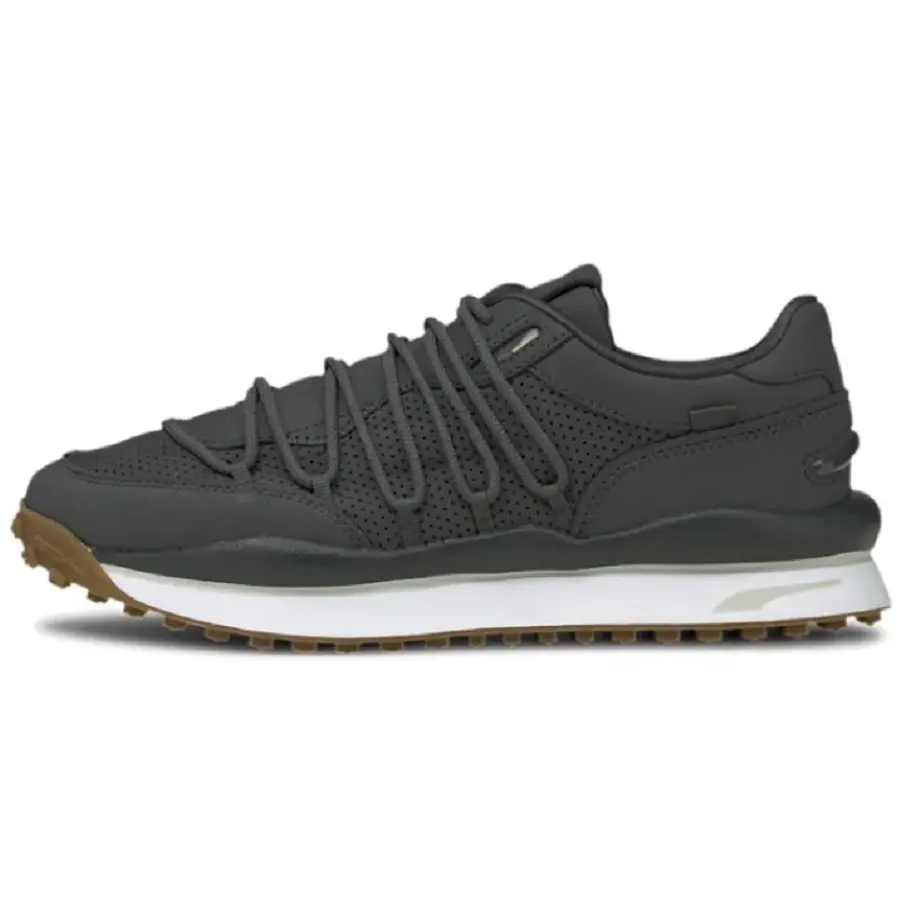 Giày Puma lace rider prm 'grey white' 375956-01 - Ảnh 4