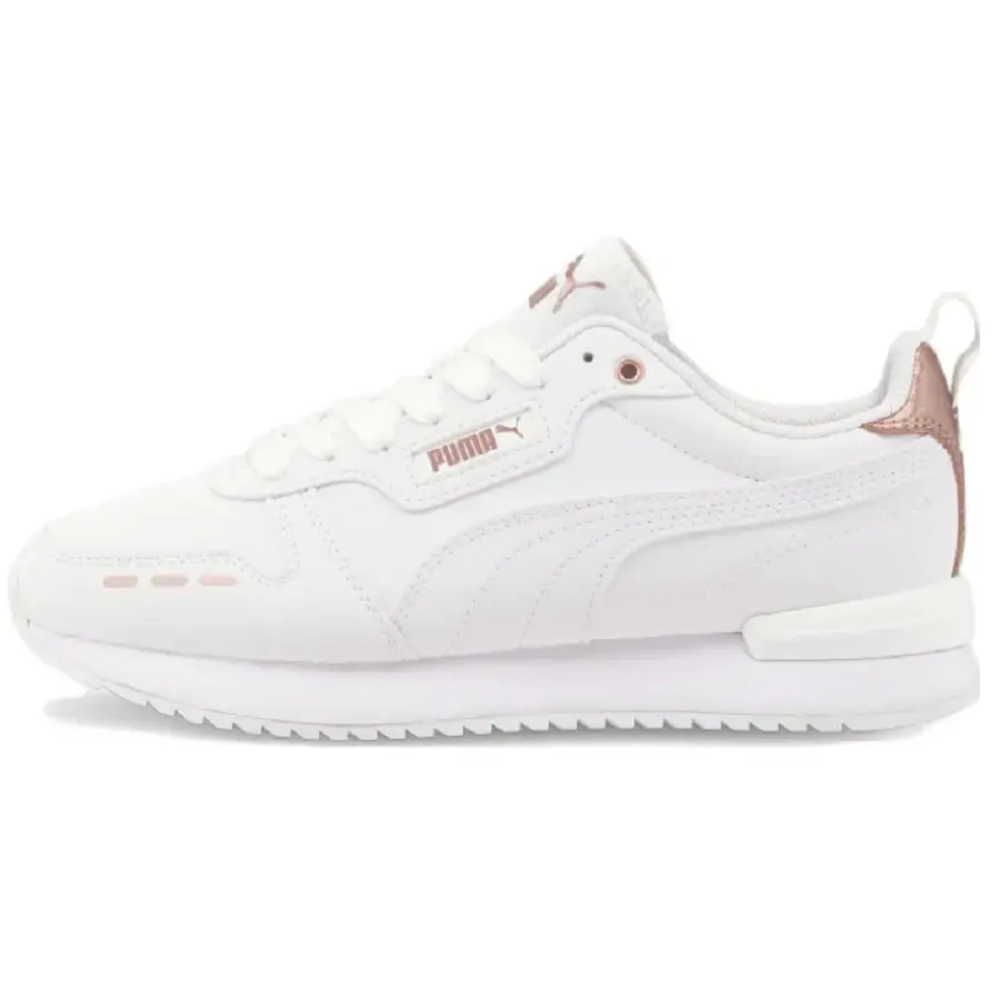 Alternative view of Giày Puma R78 Raw Metallics 'White Rose Gold' 383833-03