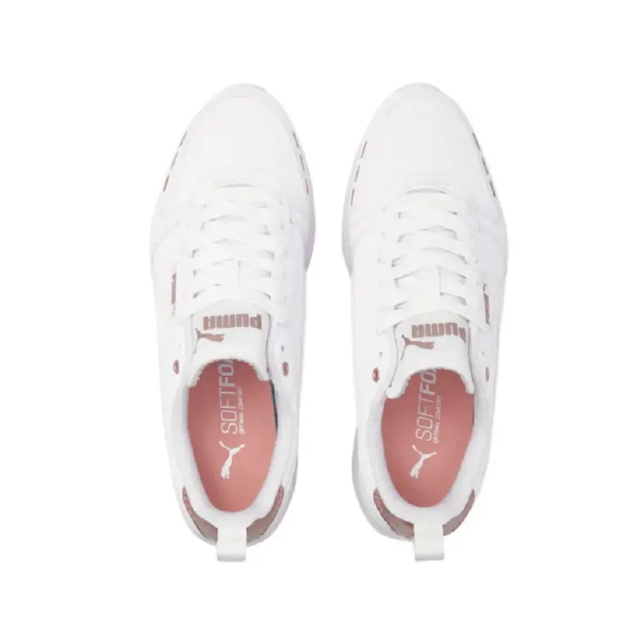 Giày Puma R78 Raw Metallics 'White Rose Gold' 383833-03 - Ảnh 5