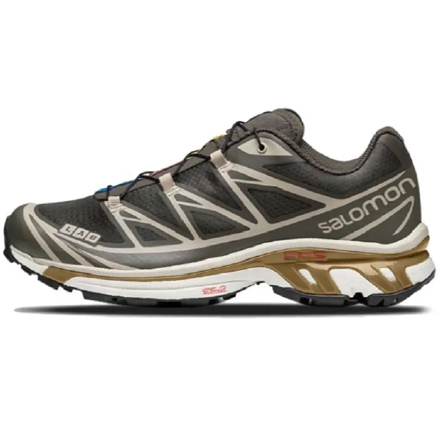 Alternative view of Giày Salomon XT-6 'Beluga  Pewter Dull Gold' 471362