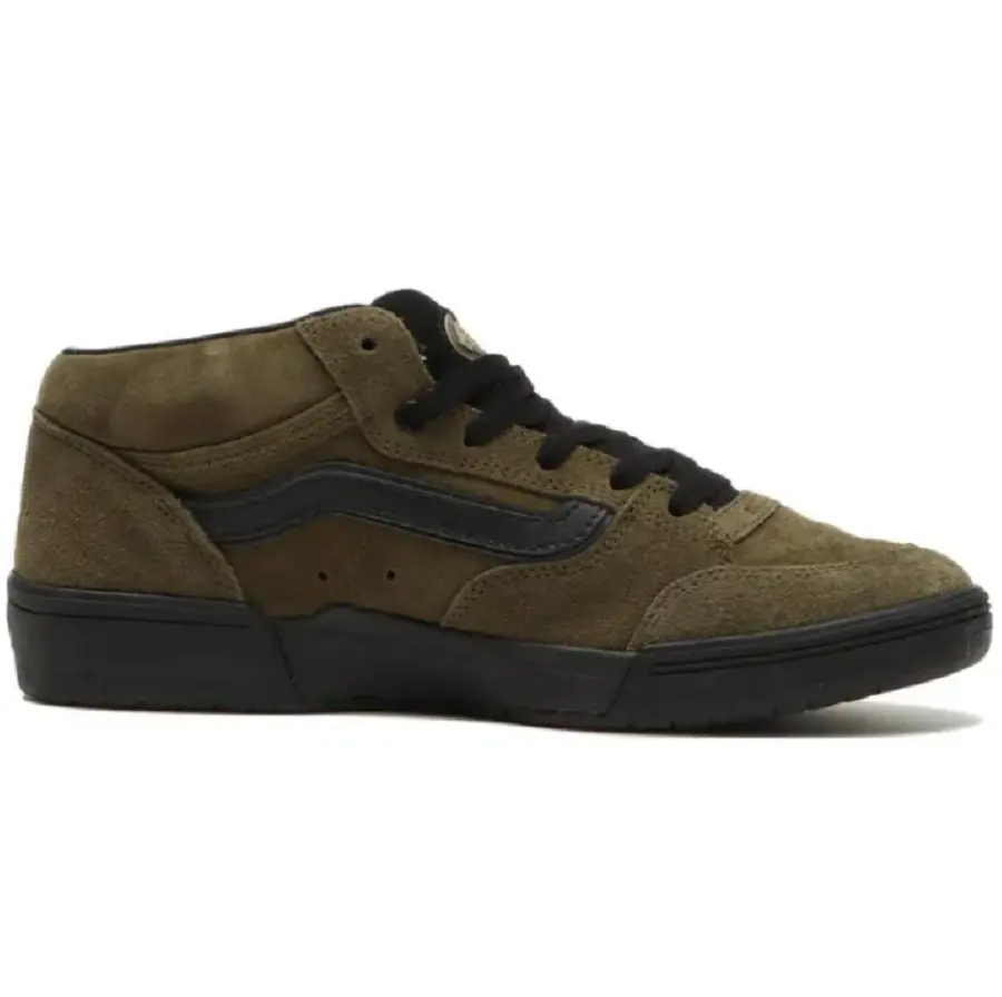 Giày Vans Zahba Mid x Beatrice 'Olive' VN000CBSDOL