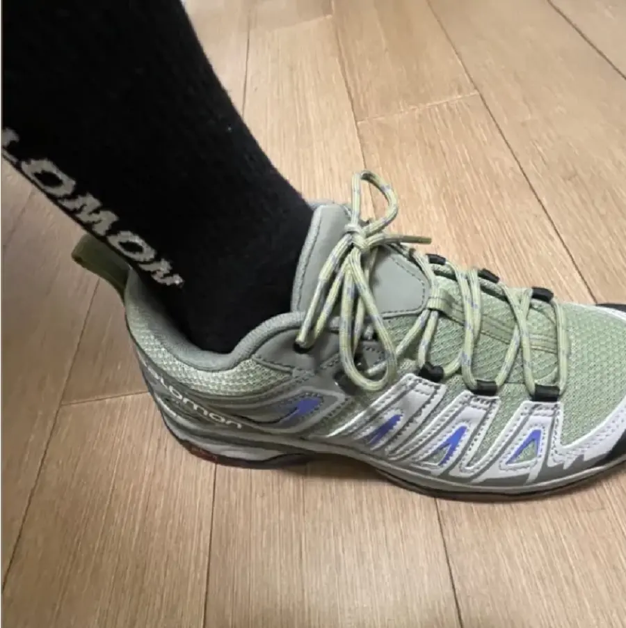 Giày Salomon 'Gray Green' 416701 - Ảnh 4