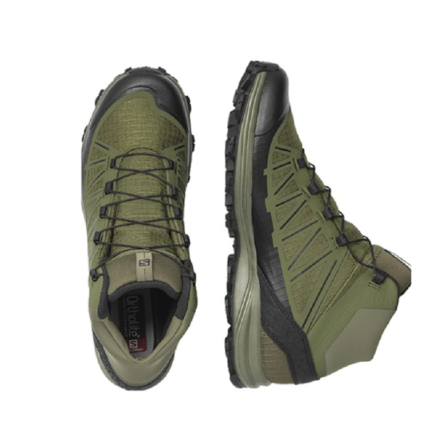 Giày Salomon Speed Assault 'Black Green' 407424 - Ảnh 2
