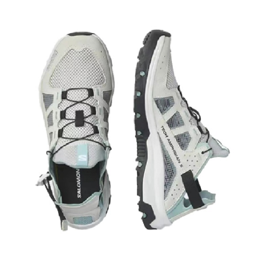 Giày Salomon Techamphibian 'Gray' 471171 - Ảnh 3