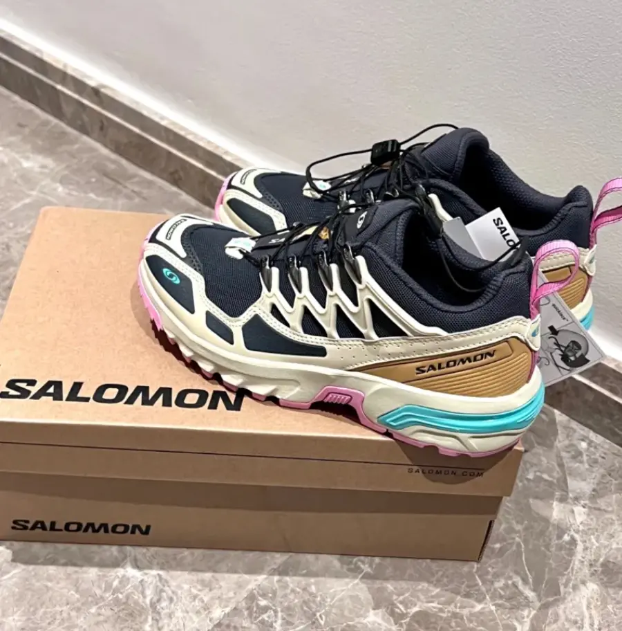 Alternative view of Giày Salomon ACS+ 'Black Brown' 472369