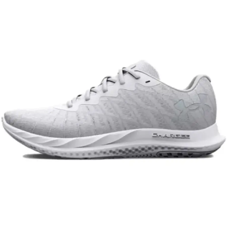 Alternative view of Giày Under Armour Charged Breeze 2 'White Halo Grey' 3026142-100