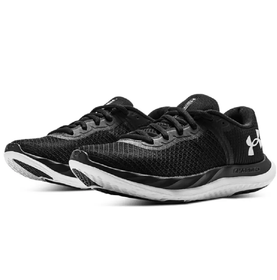 Alternative view of Giày Under Armour W Charged Breeze 'Black&White' 3025130-001