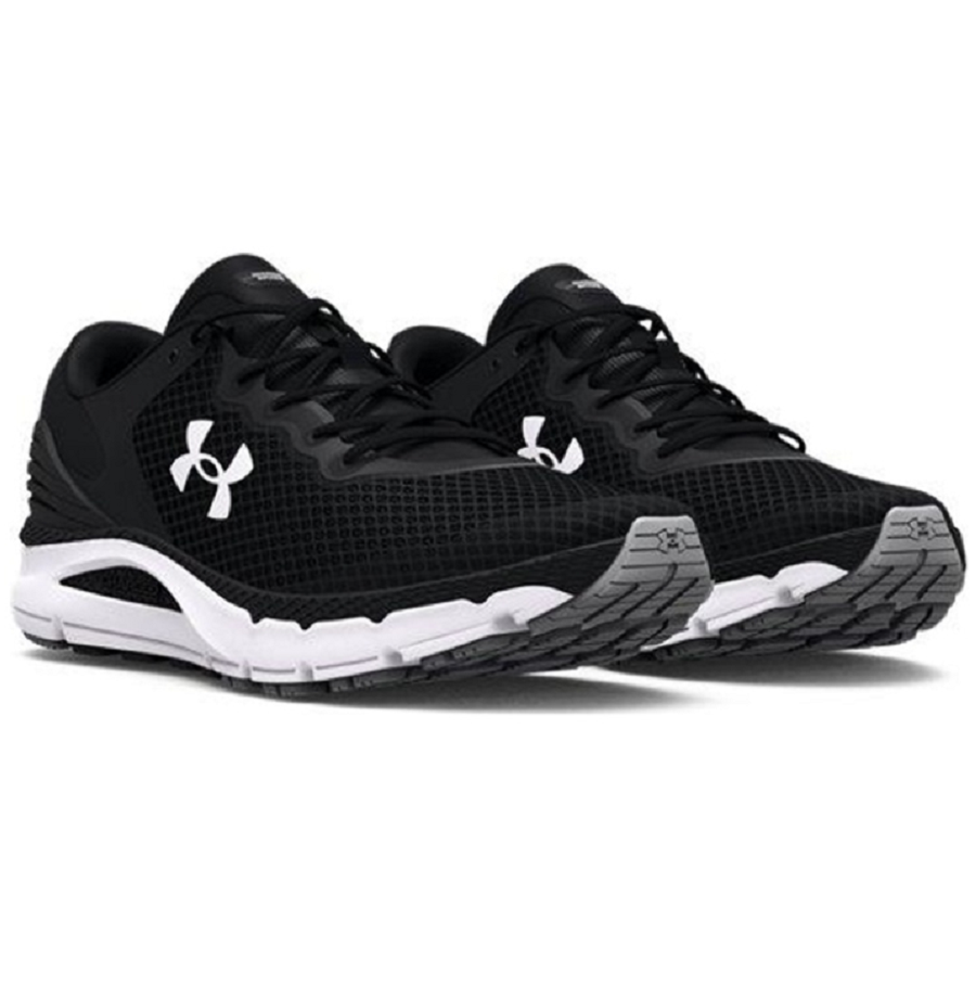 Giày Under Armour Charged Intake 5 'Black White' 3023549-001 - Ảnh 4
