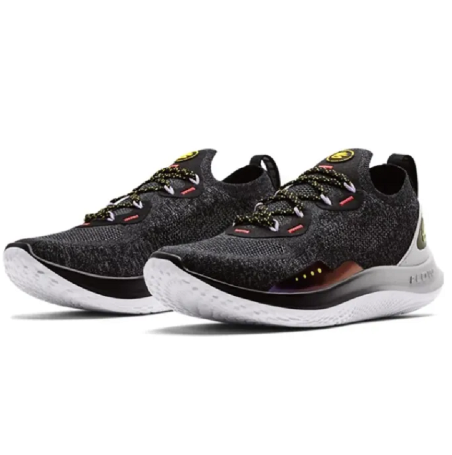 Giày Under Armour Curry Flow Go 'Black Halo Grey' 3023814-004 - Ảnh 3
