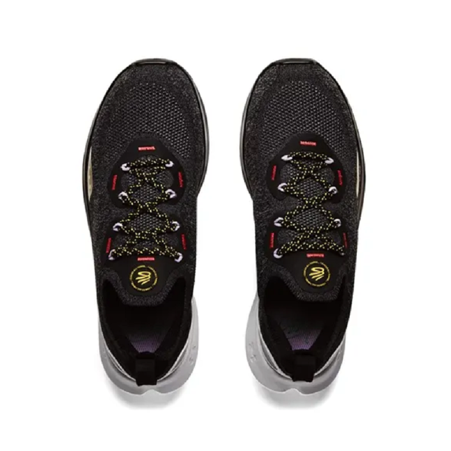 Giày Under Armour Curry Flow Go 'Black Halo Grey' 3023814-004 - Ảnh 4