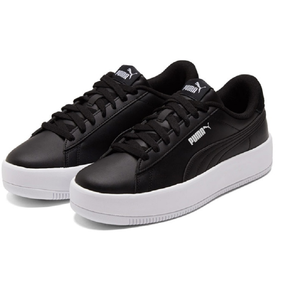 Giày Puma Lily Platform 'Black&White' 384617-02 - Ảnh 5