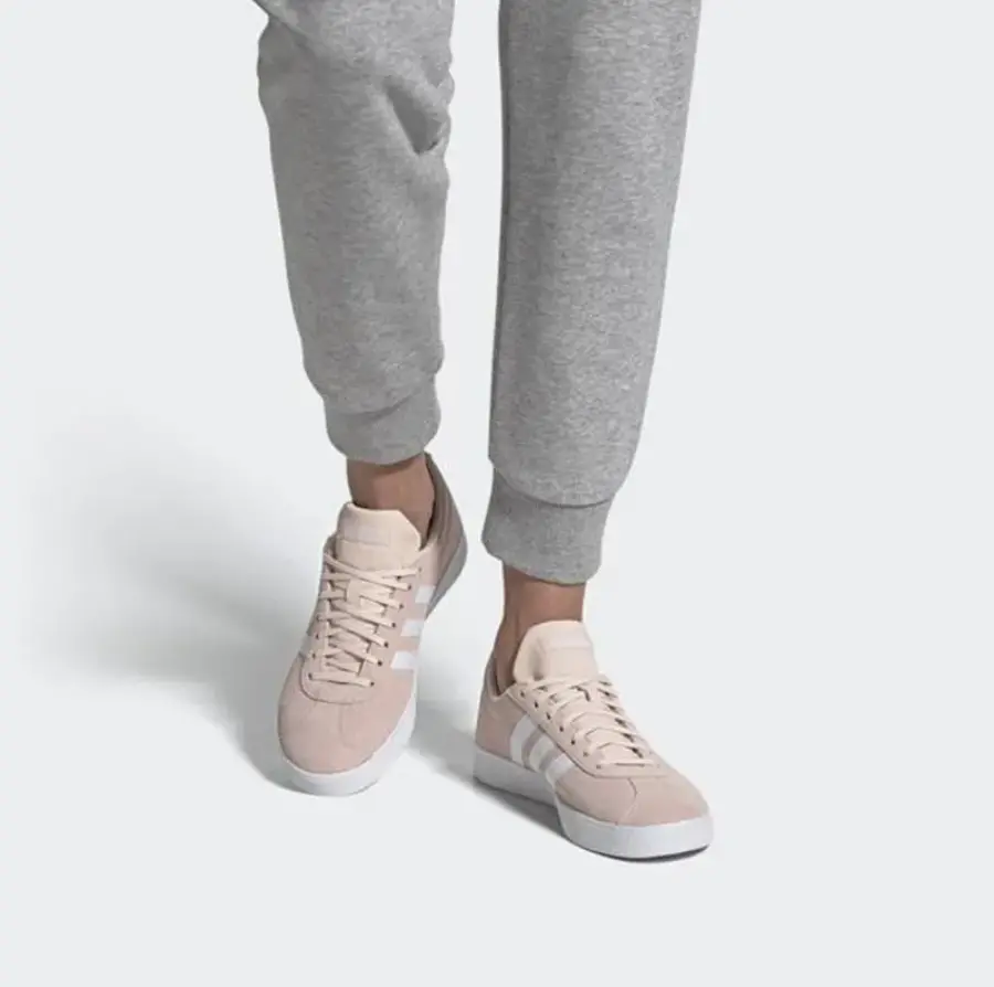 Giày Adidas neo Vl Court 2.0 'Pink/White' FW1370 - Ảnh 4