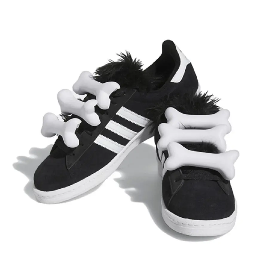Giày Adidas Campus 80 Bones 'Core Black' HQ4493 - Ảnh 3