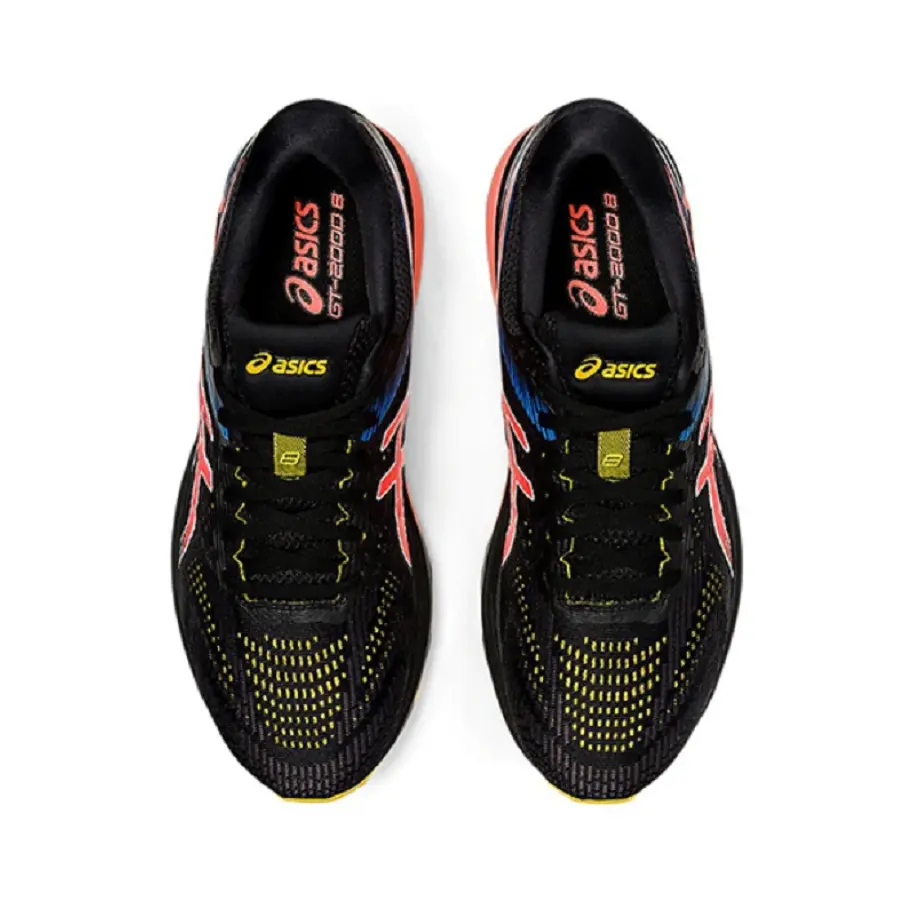 Alternative view of Giày Asics GT-2000 8 'Black/Sunrise Red' 1011A672-004