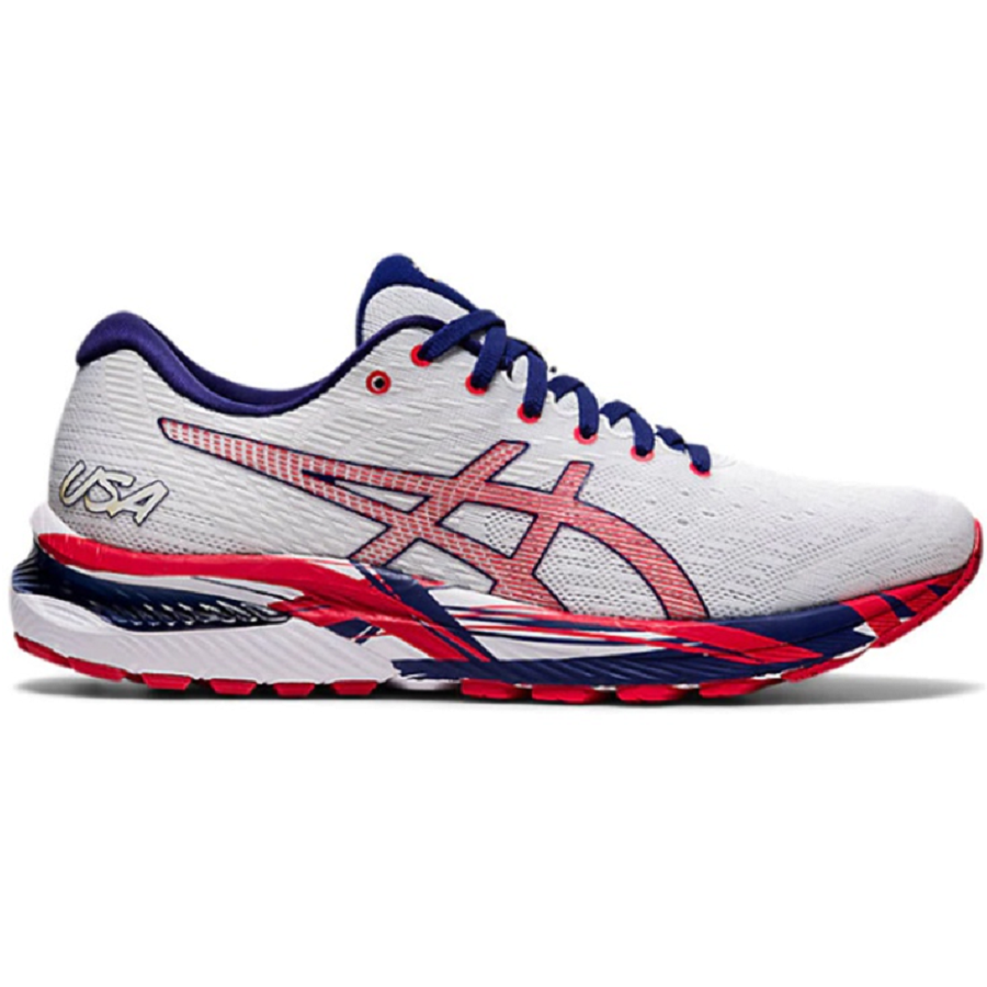 Giày Asics Gel Cumulus 22 'White Red Blue' 1011B107-100