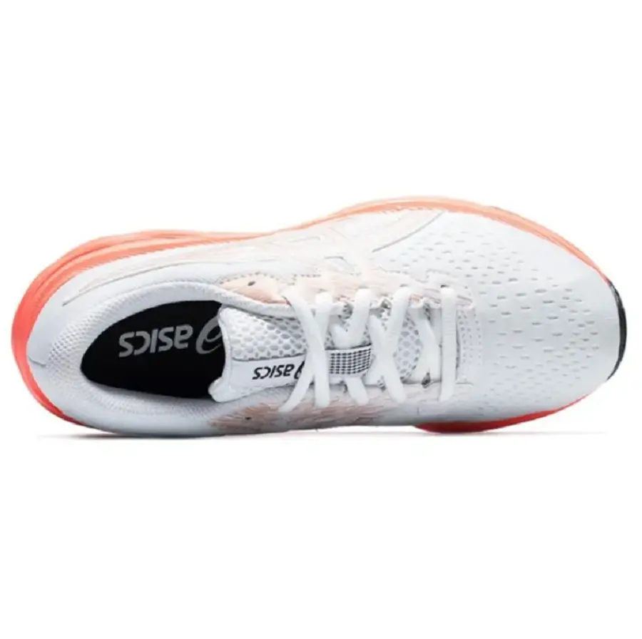 Alternative view of Giày Asics Gel-excite7gs 'White Red' 1014A084-100