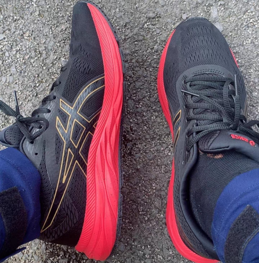 Giày Asics Gel-Excite 6 'Black Red' 1011A616-002 - Ảnh 4