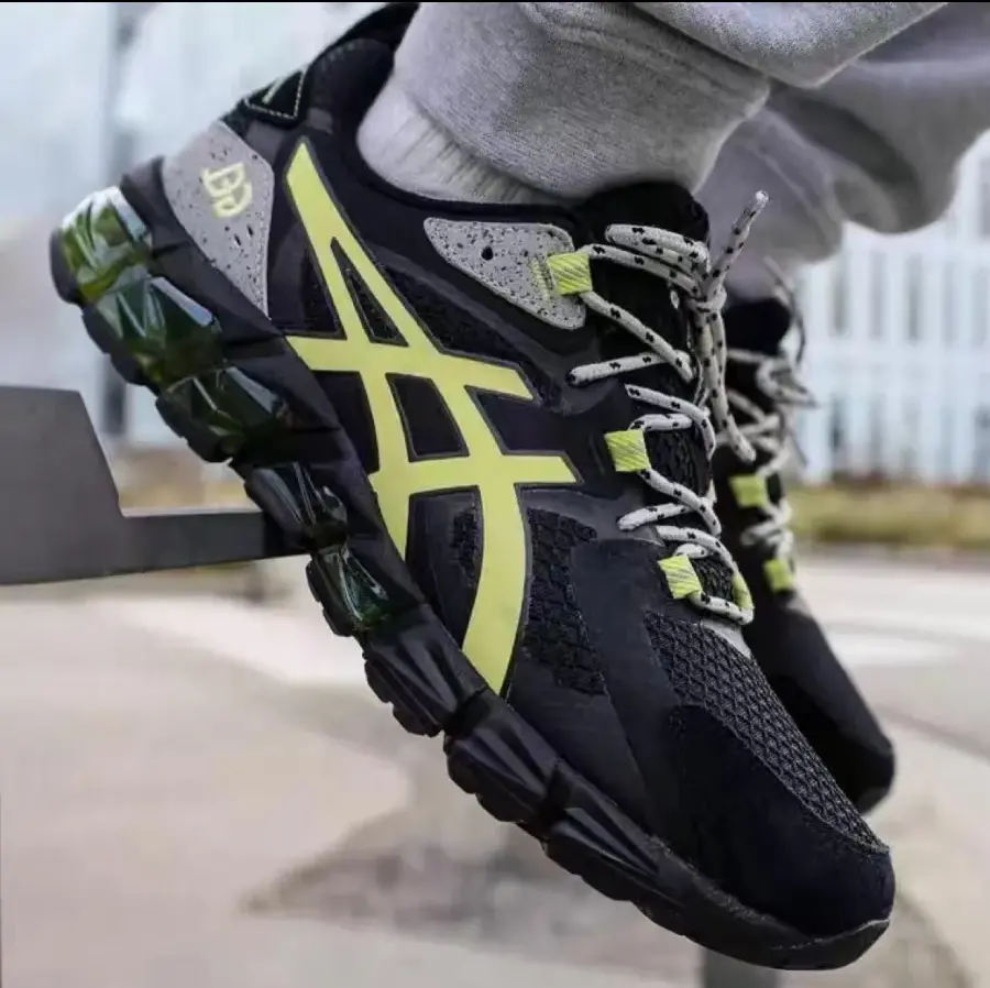 Giày Asics Gel Quantum 180 'Black/Glow Yellow' 1201A259-002 - Ảnh 4