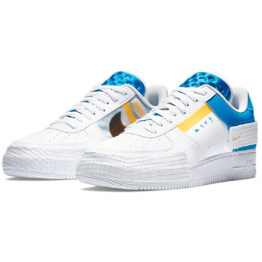 Giày Nike Air Force 1 Type 'Photo Blue' CK6923-101 - Ảnh 3