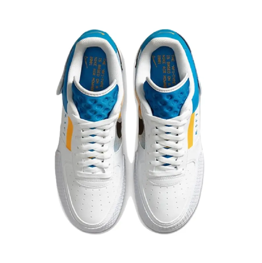 Alternative view of Giày Nike Air Force 1 Type 'Photo Blue' CK6923-101