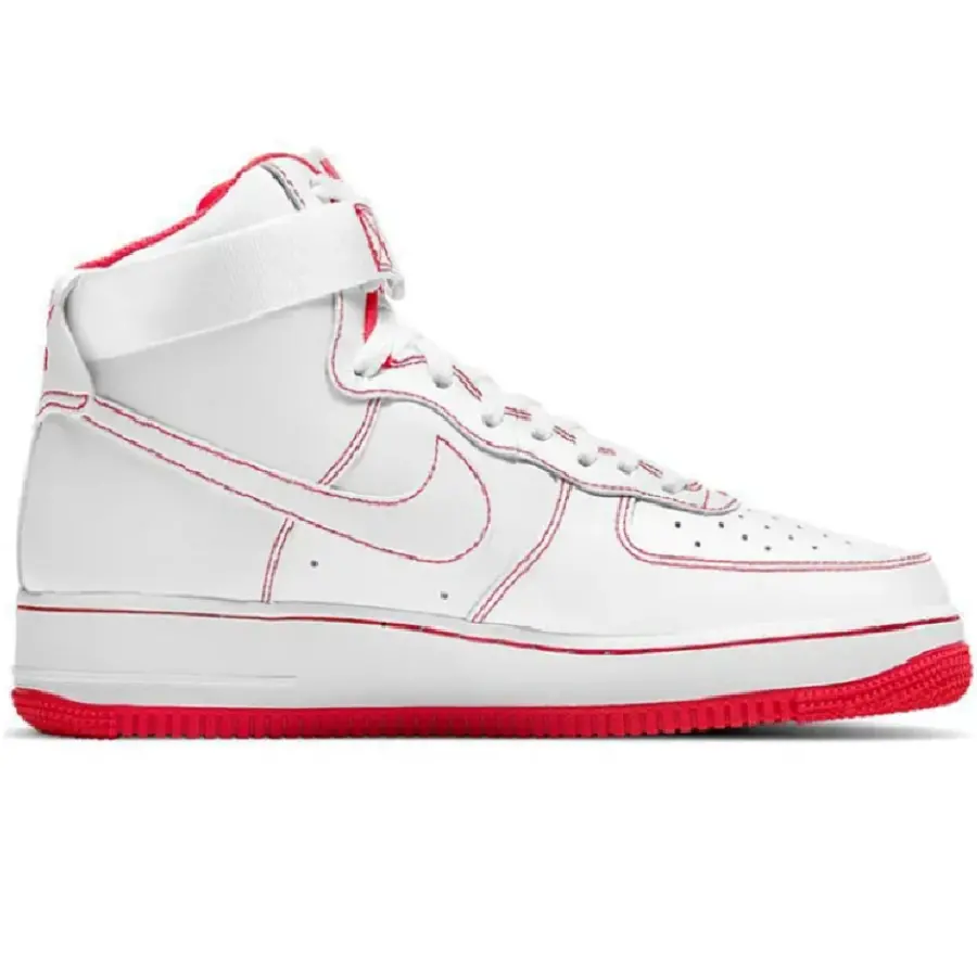 Giày Nike Air Force 1 High '07 'University Red' CV1753-100