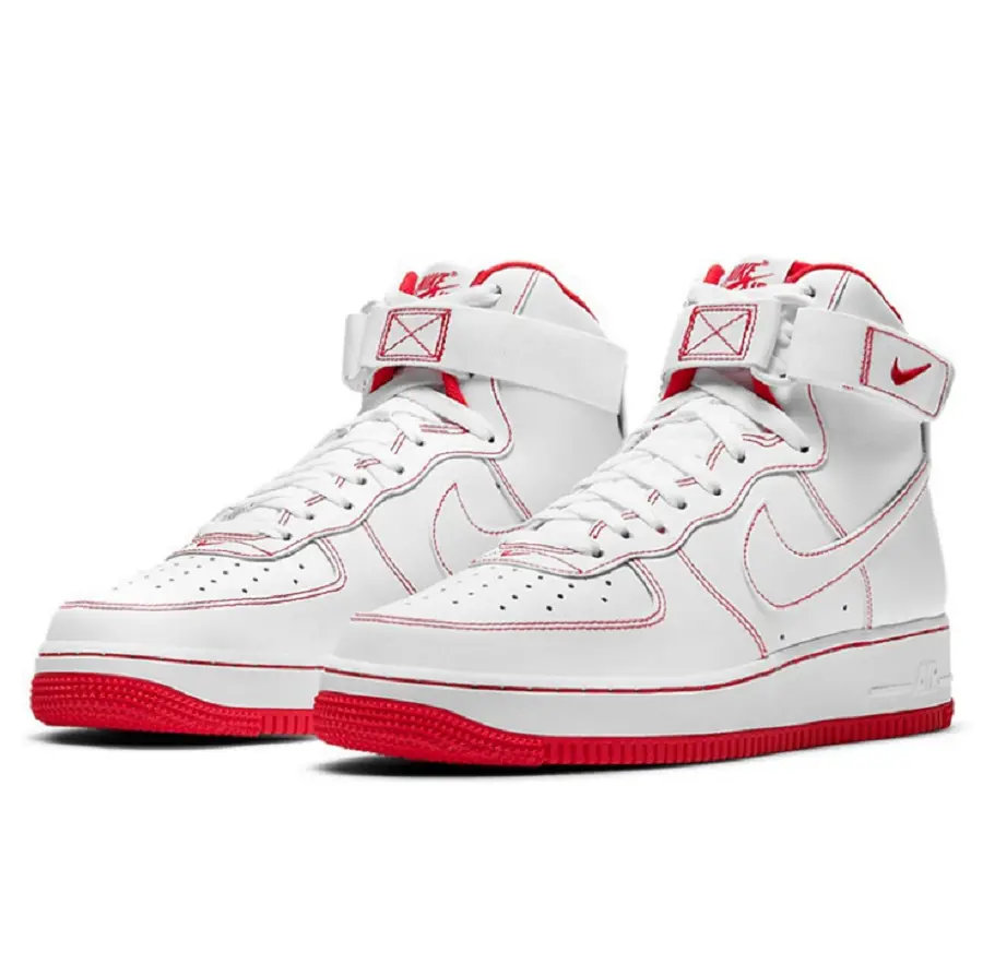 Alternative view of Giày Nike Air Force 1 High '07 'University Red' CV1753-100
