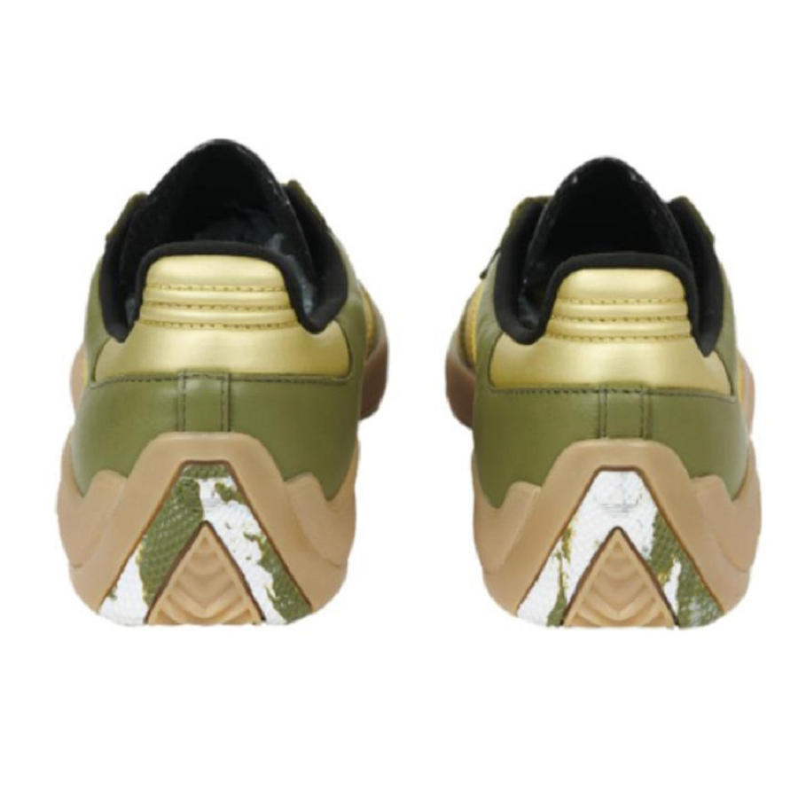 Giày Adidas Puig Samba 'Olive Gold' SZ 8 HQ6100 - Ảnh 4