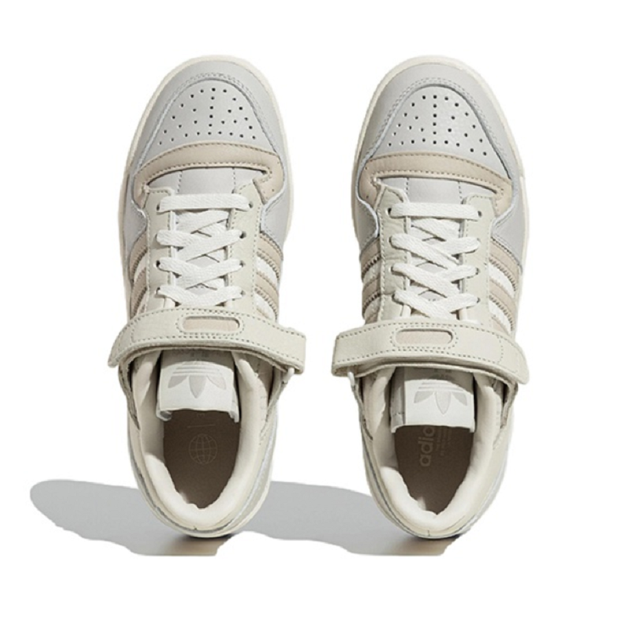 Giày Adidas Forum 84 Low 'Off White Grey' HQ6942 - Ảnh 5