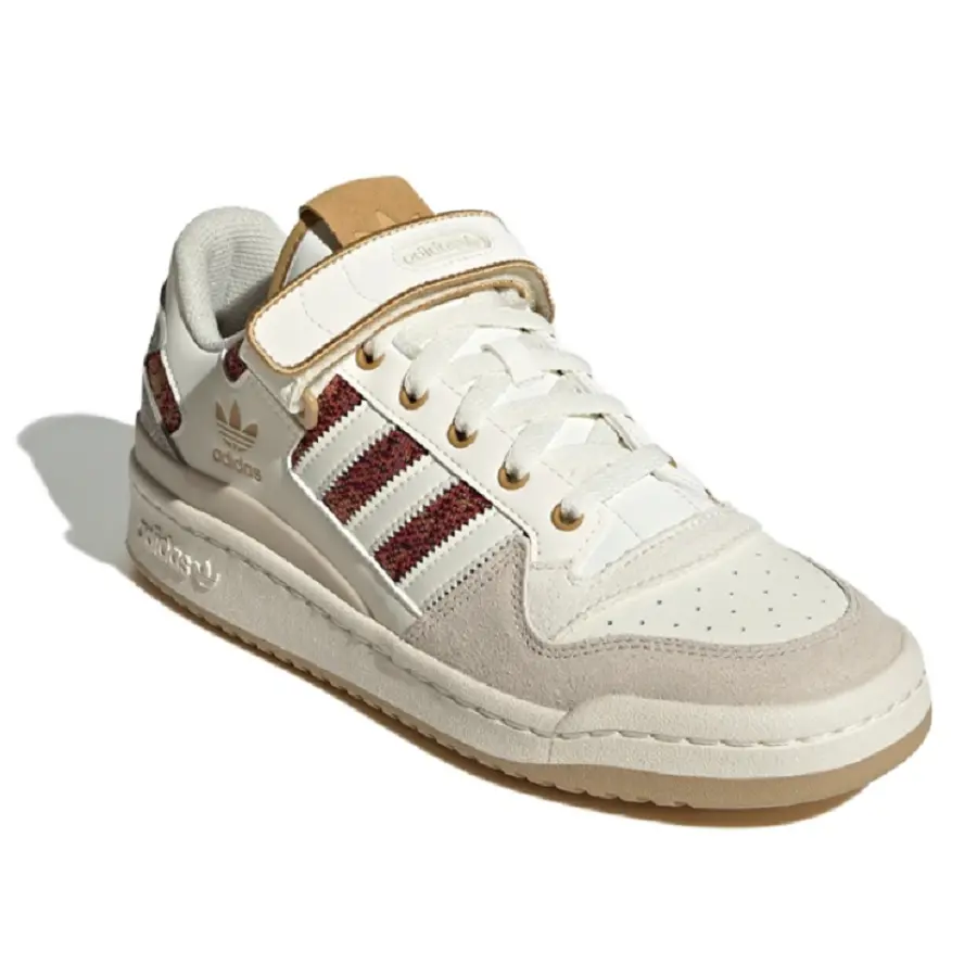Giày Adidas Forum Low 'White Brown' HQ4604 - Ảnh 4
