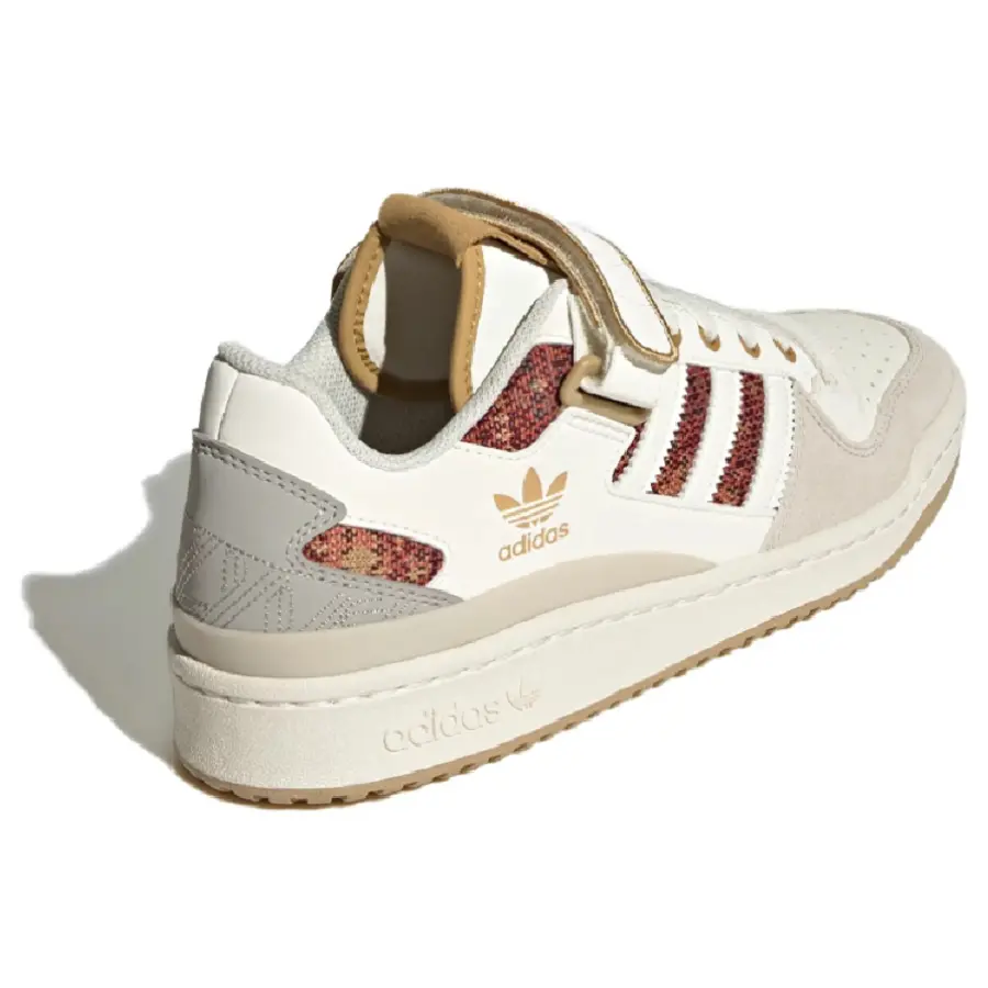 Alternative view of Giày Adidas Forum Low 'White Brown' HQ4604